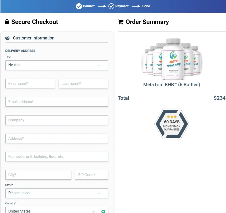 MetaTrim BHB-Secure-Checkout